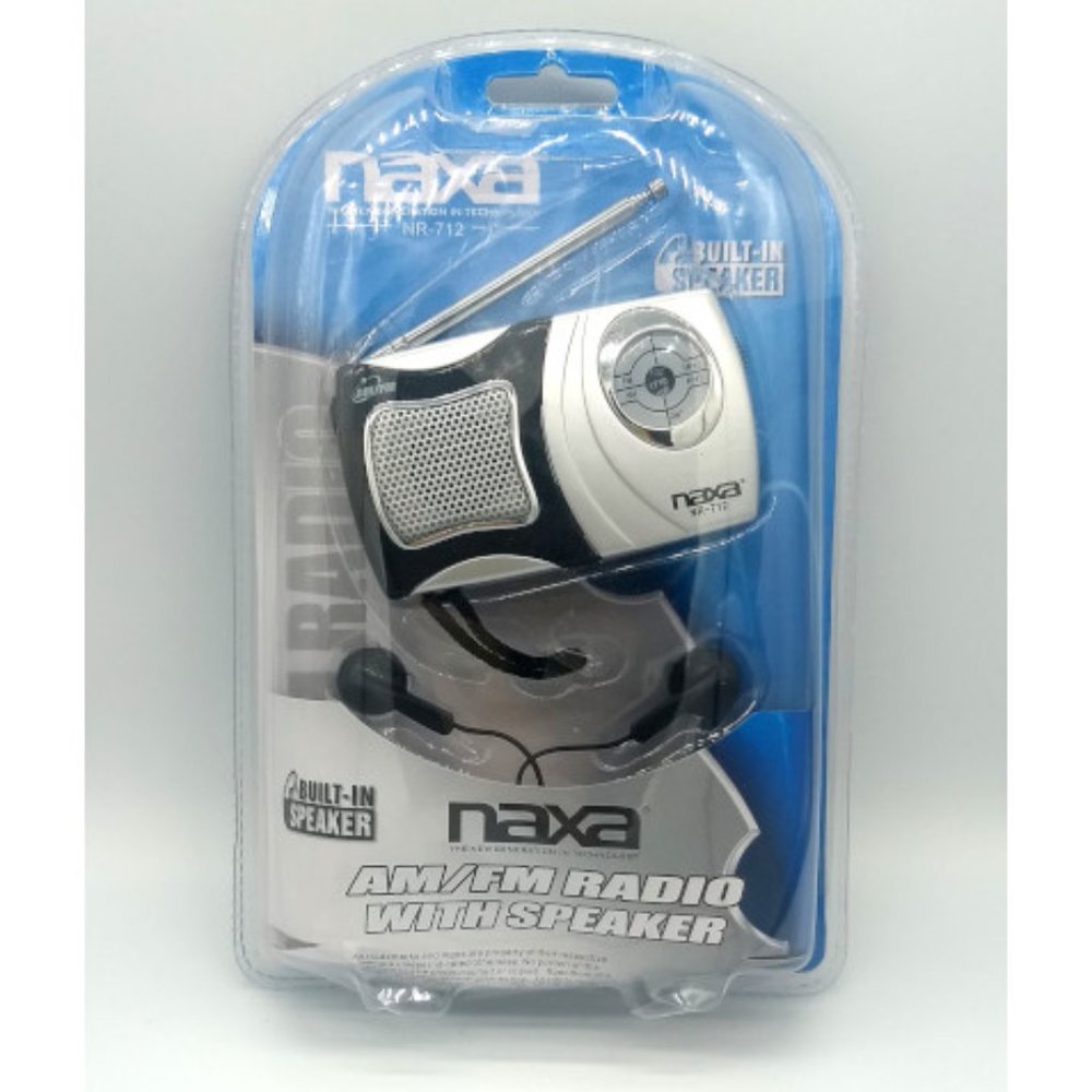Naxa AM-FM Radio with Speaker
